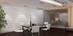 Гипсовая 3д панель Биг Волна