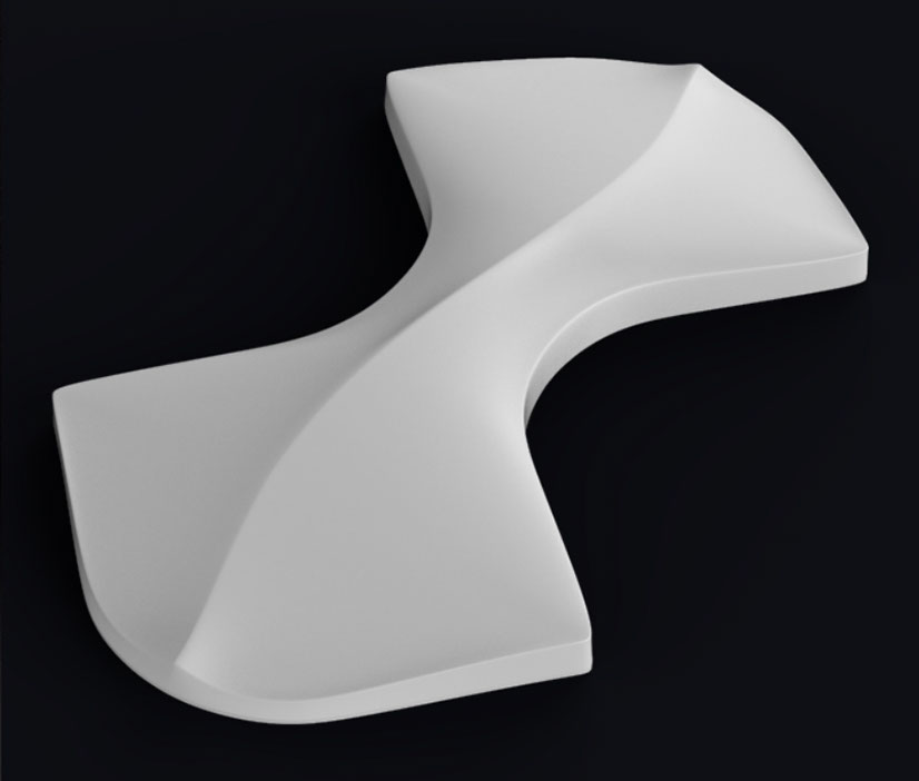 3D панель из гипса Мозаика 350x200x32мм — изображение 2
