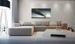 3D панель  Бутоны  500х500х25мм. — изображение 3