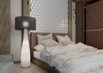 Гипсовые 3D панели Чешуя 500х500х30мм