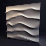 Гипсовые 3D панели Эфир 500х500х25мм — изображение 2