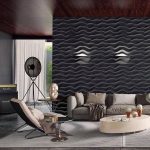 Гипсовые 3D панели Эфир 500х500х25мм — изображение 4