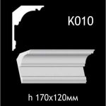 Карниз потолочный из гипса AGips К010