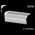 Карниз потолочный из гипса AGips К010 — изображение 3
