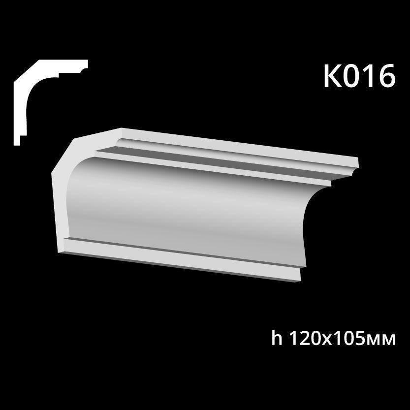 Карниз потолочный из гипса AGips К016 — изображение 3