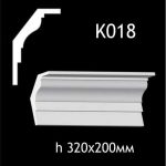 Карниз потолочный из гипса AGips К018