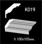 Карниз потолочный из гипса AGips К019