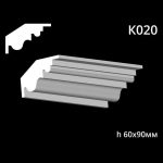 Карниз потолочный из гипса AGips К020