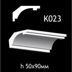 Карниз потолочный из гипса AGips К023