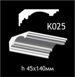 Карниз потолочный из гипса AGips К025