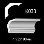 Карниз потолочный из гипса AGips К033