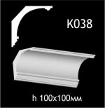 Карниз потолочный из гипса AGips К038