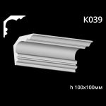 Карниз потолочный из гипса AGips К039 — изображение 3