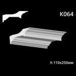 Карниз потолочный из гипса AGips К064 — изображение 3