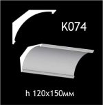 Карниз потолочный из гипса AGips К074