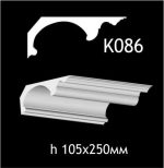 Карниз потолочный из гипса AGips К086