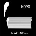 Карниз потолочный из гипса AGips К090