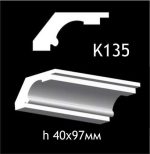 Карниз потолочный из гипса AGips К135