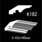 Карниз потолочный из гипса AGips К182