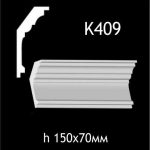 Карниз потолочный из гипса AGips К409