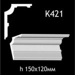 Карниз потолочный из гипса AGips К421