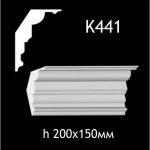 Карниз потолочный из гипса AGips К441