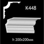 Карниз потолочный из гипса AGips К448