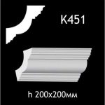 Карниз потолочный из гипса AGips К451