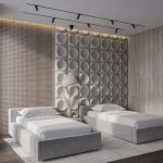 Гипсовые 3D панели Кольца 340x340x40мм — изображение 6