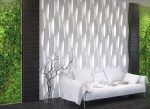 3D панель из гипса LED WAVE 1000x200x90мм