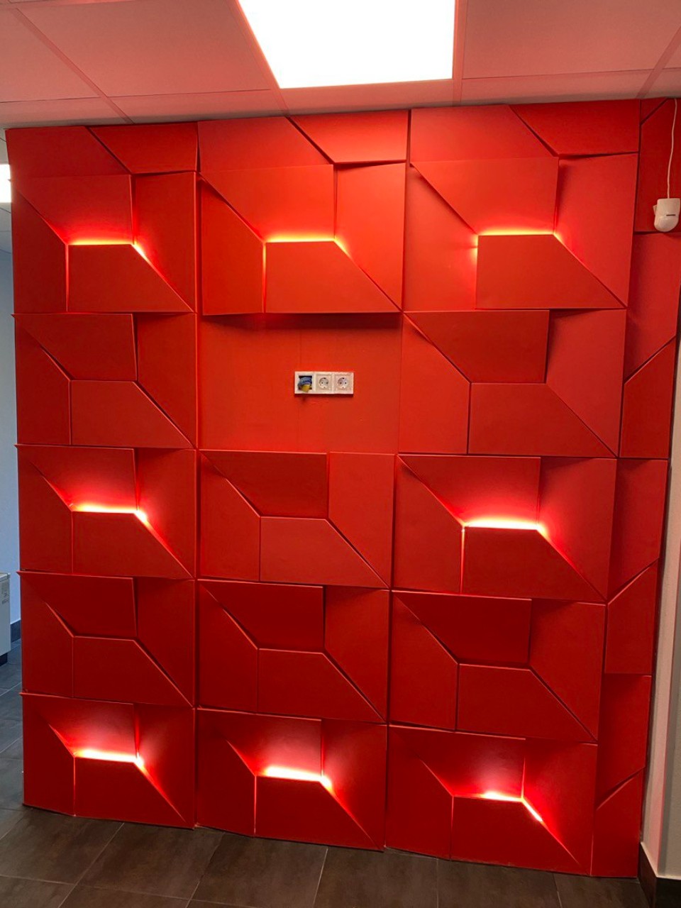 3D панель из гипса «LED IQ» — изображение 2