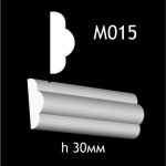 Гипсовый молдинг M015