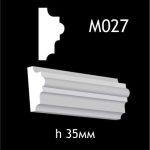 Гипсовый молдинг M027