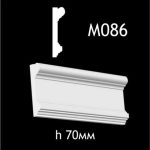 Гипсовый молдинг M086