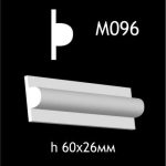 Гипсовый молдинг M096
