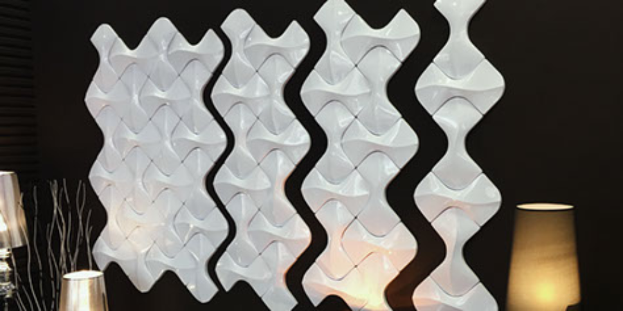 3D панель из гипса Мозаика 350x200x32мм — изображение 1