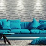 3D панель из гипса НЕЖНОСТЬ