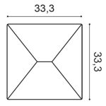 Гипсовые 3D панели Орак 333x333x32мм — изображение 10