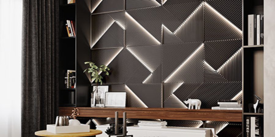 Гипсовые 3д панели Prestige Line Led — изображение 1