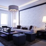 3D панель из гипса РАКУШКИ 500x500x25 мм