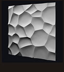 3D панель из гипса РАКУШКИ 500x500x25 мм — изображение 2