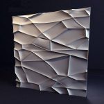 3D панель из гипса Рок  500х500х20мм — изображение 2