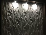 Гипсовые 3D панели Стелс 500x500x45мм