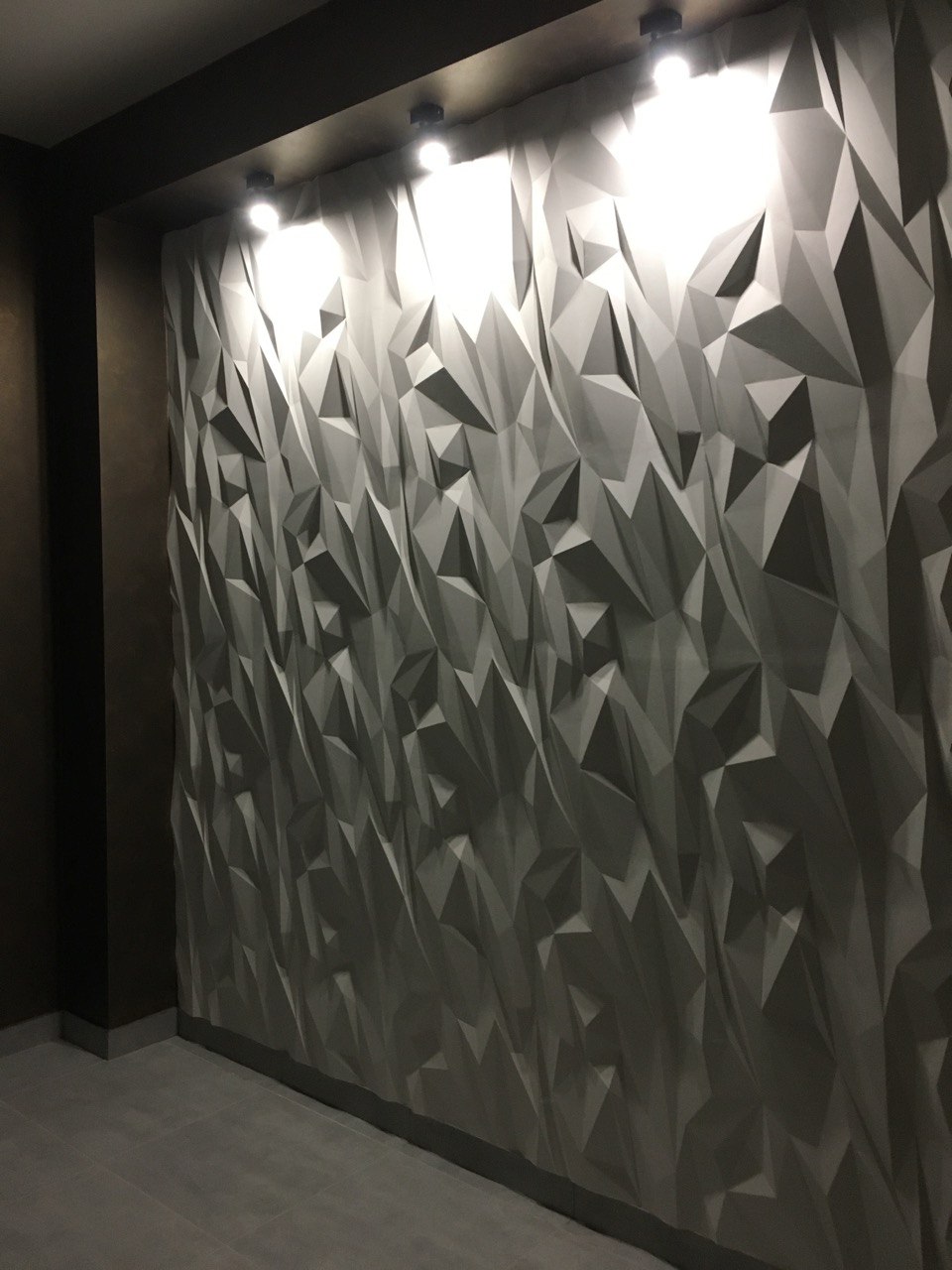 Гипсовые 3D панели Стелс 500x500x45мм — изображение 4