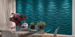 3D панель из гипса ВЕТЕР 500x500x20мм