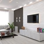 Гипсовые 3D панели из гипса ВОЛНА 500x500x30мм