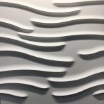 3D панель из гипса ВОЛНУШКА 500x500x25мм — изображение 2