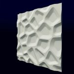 3D панель из гипса ВПАДИНЫ 500x500x20мм — изображение 2